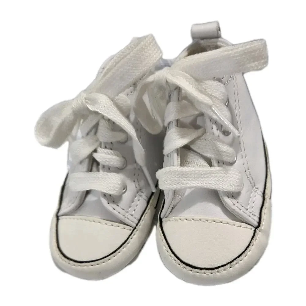Converse Kids 1st Star Leather Baby Shoes Size 1 – Classic Sneakers